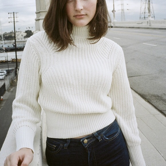 American Apparel Sweaters - American Apparel baby blue sweater size S